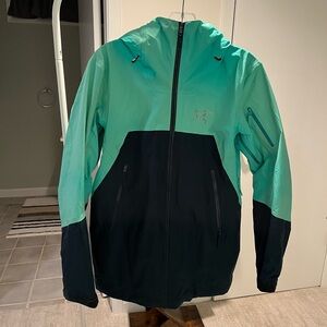 Arc'teryx Women's Ski Jacket - Teal and Black